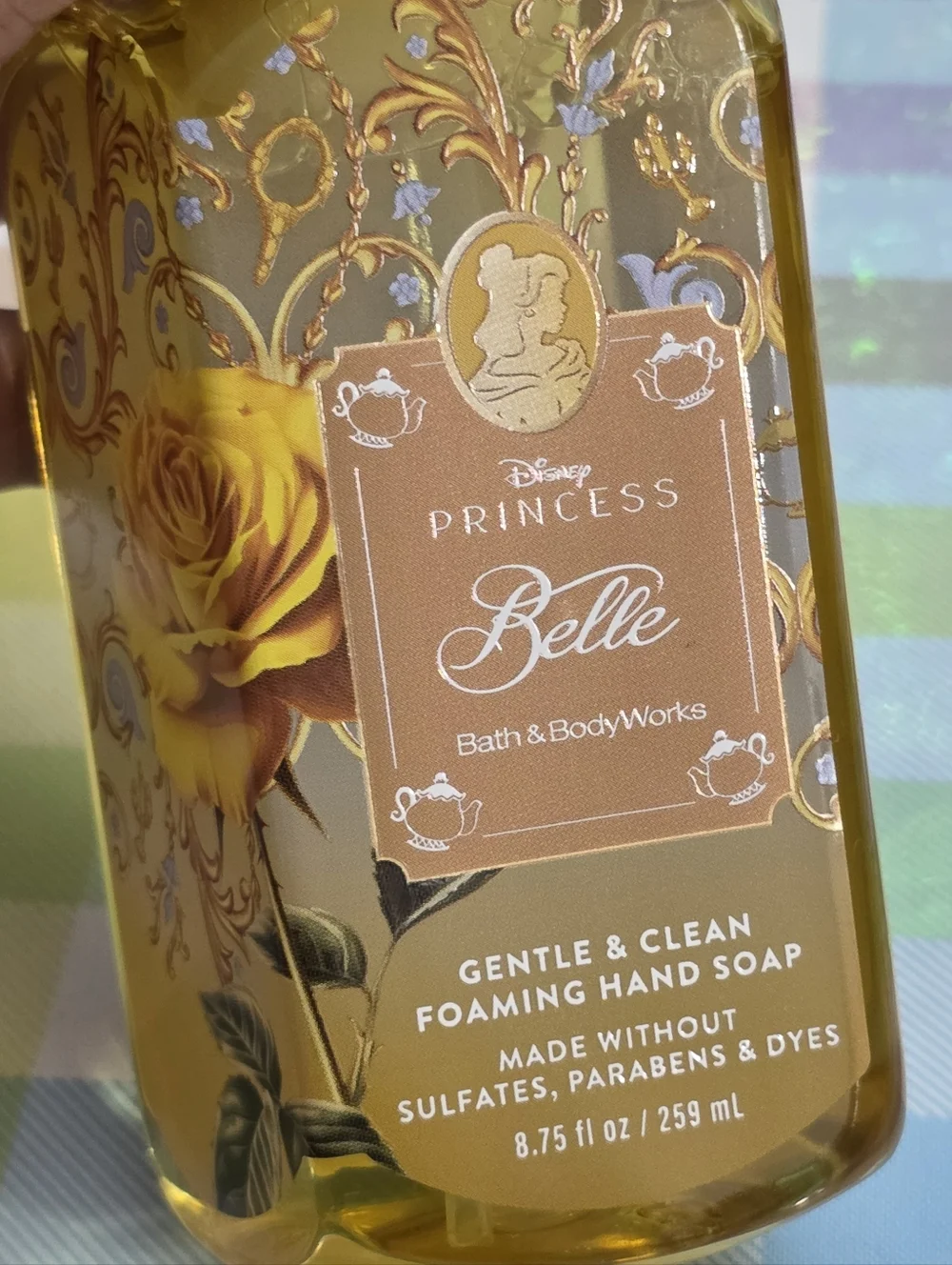 Bath & Body Works Disney Princess Belle Foaming Hand Soap Set of 2 NEW RARE